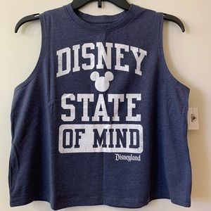 “Disney State of Mind” Cropped Tank
